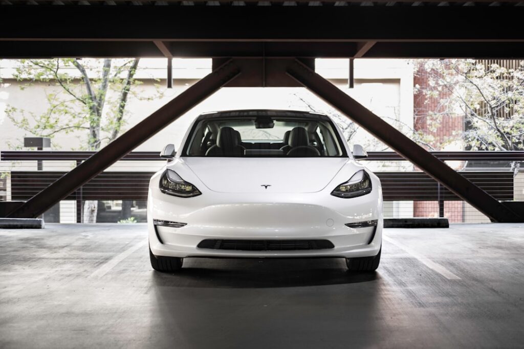 Photo Tesla car